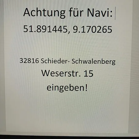 Haus Alleinnutzung 6 7 Betten 32816 Nicht Eisennach! *
