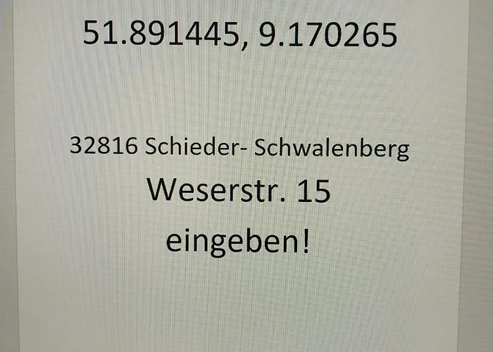 Haus Alleinnutzung 6 7 Betten 32816 Nicht Eisennach! *